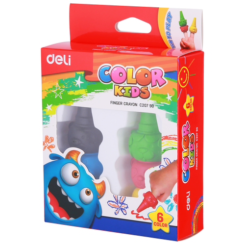 Deli Finger Crayon EC20790