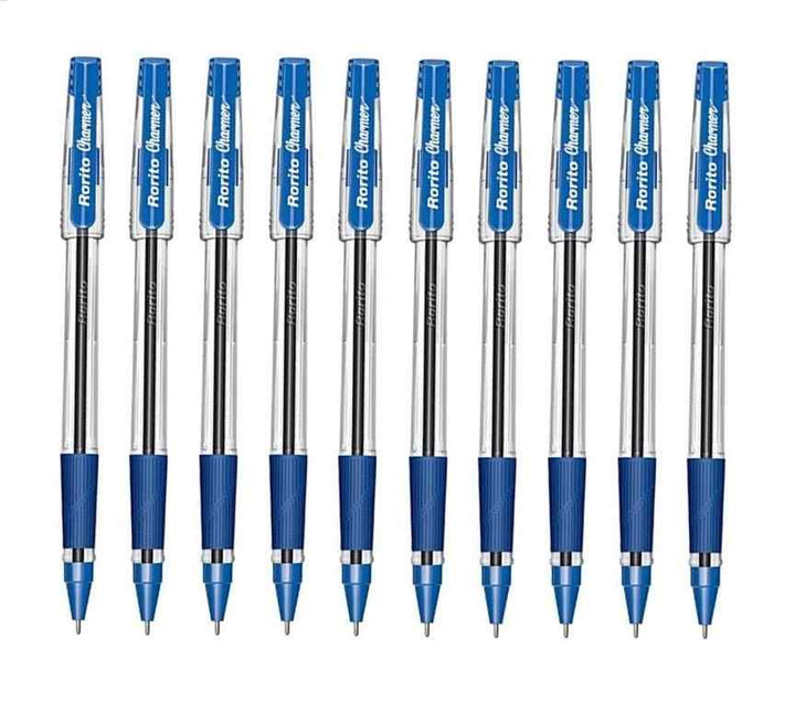 10 Pcs of Rorito Charmer Ball Pen 0.7mm