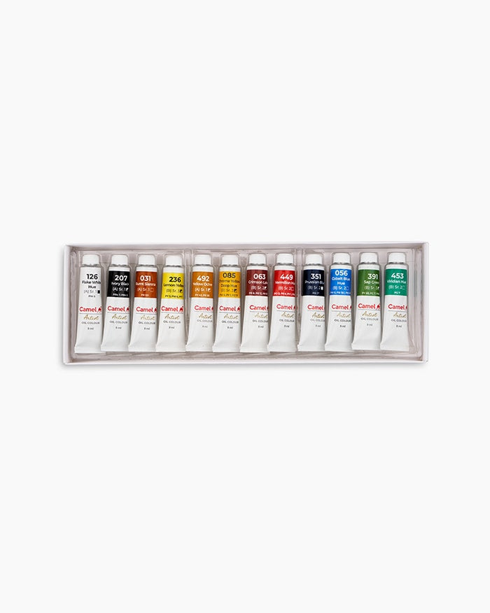 Camel Oil Colours – 12 Shades 9 ML