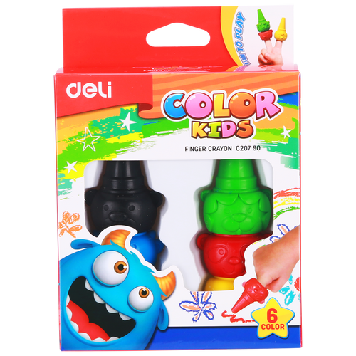 Deli Finger Crayon EC20790