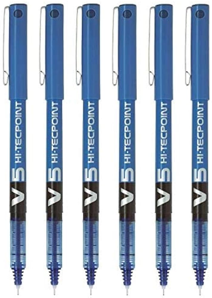 Pilot Hi-tecpoint V5 Liquid Ink Ball Pen - Bbag | India’s Best Online Stationery Store