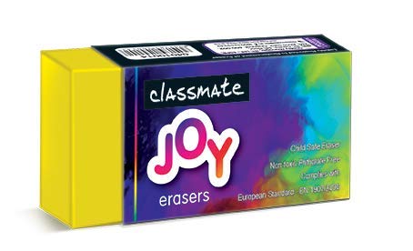 Classmate Neon Joy Eraser yellow colour
