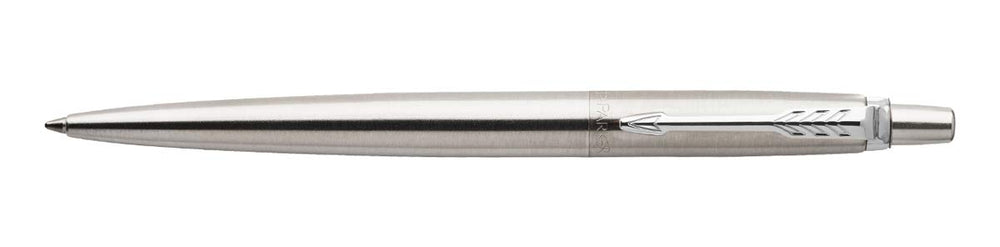 Parker Jotter London Stainless Steel With Steel Trim Ball Pen - Bbag | India’s Best Online Stationery Store