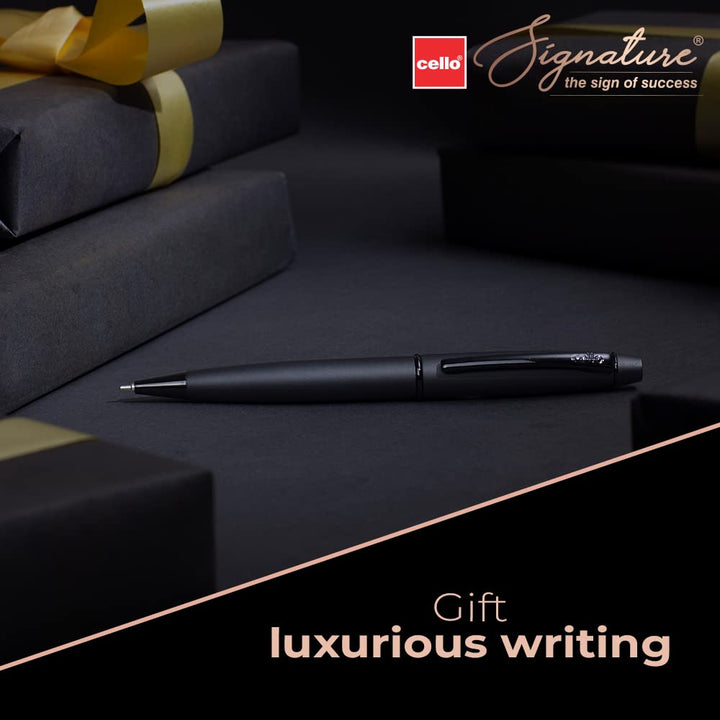 Cello Signature Carbon Ball Pen - Bbag | India’s Best Online Stationery Store