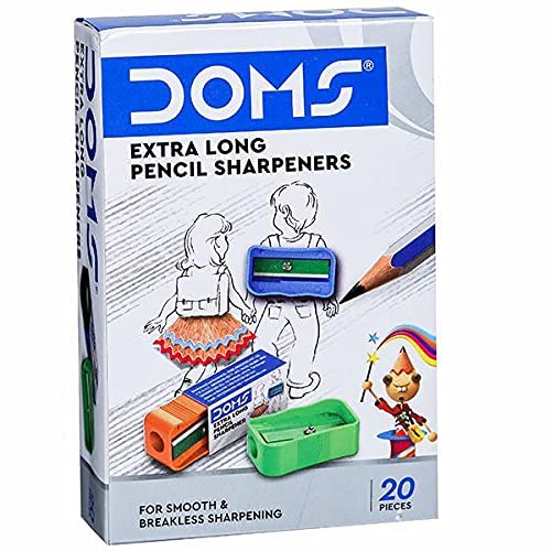 DOMS Extra Long Sharpener - Bbag | India’s Best Online Stationery Store