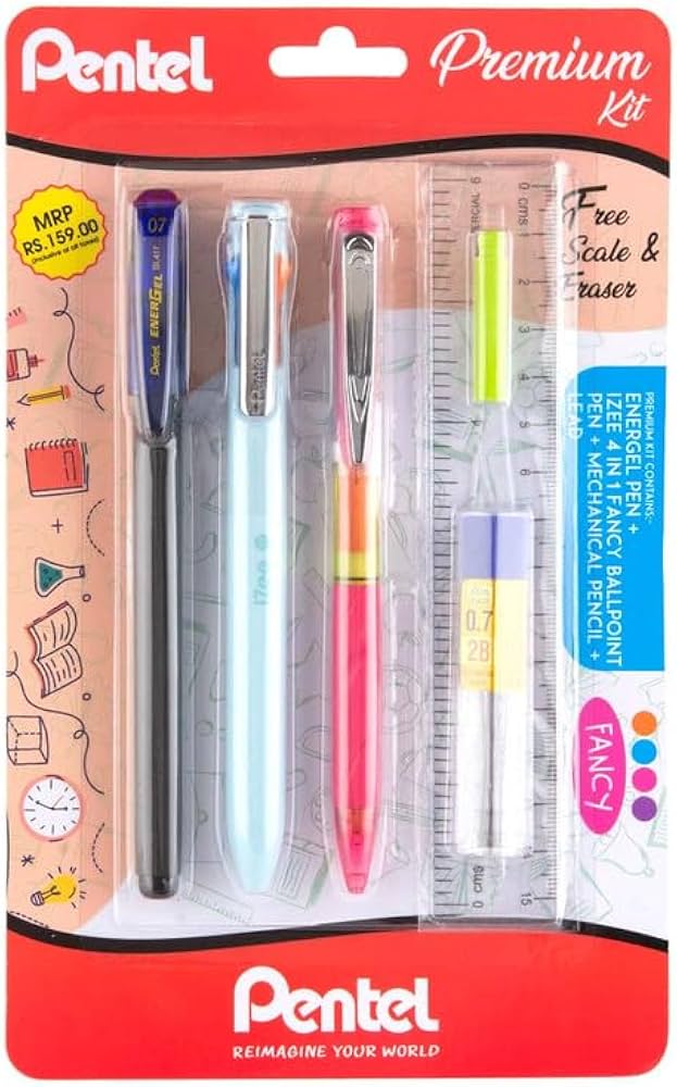 Pentel Premium Kit Energel in Ball Pen1