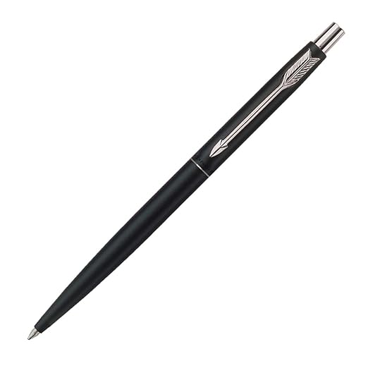 Parker Classic Matte Black With Crome Trim Ball Pen - Bbag | India’s Best Online Stationery Store