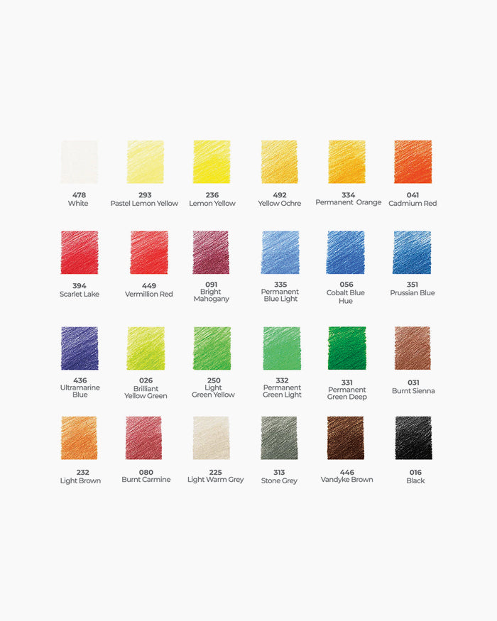 Camel Gouache Colours Set - 12/24 Shades