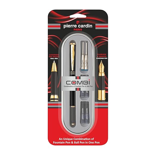 Pierre Cardin Premium Combi Pen - Ball & Fountain Pen Combo