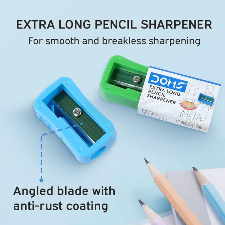 DOMS Extra Long Sharpener - Bbag | India’s Best Online Stationery Store