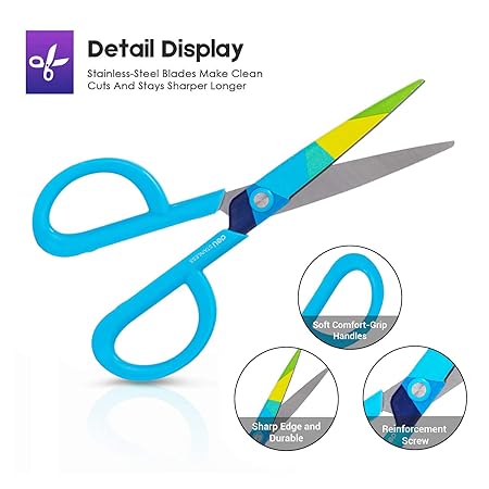 Deli Colour Series Scissor W6062