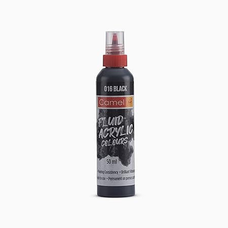 Black Camel Fluid Acrylic Colour