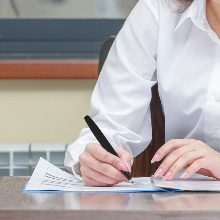 Parker Frontier Matte Black With Gold Trim Roller Ball Pen Parker