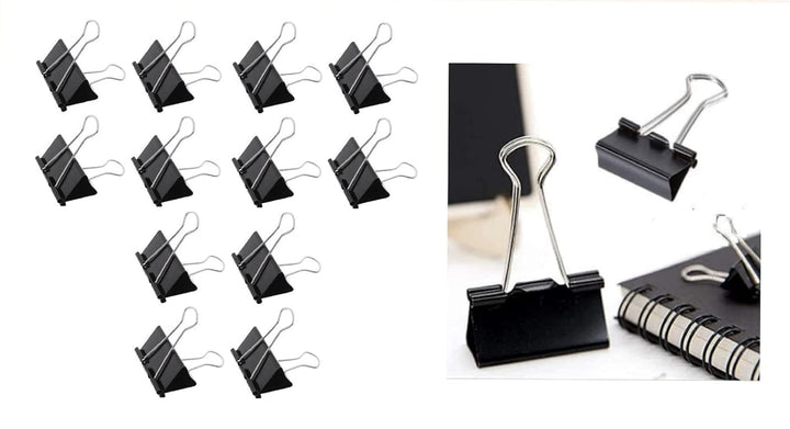 Oddy Binder Clips - Bbag | India’s Best Online Stationery Store