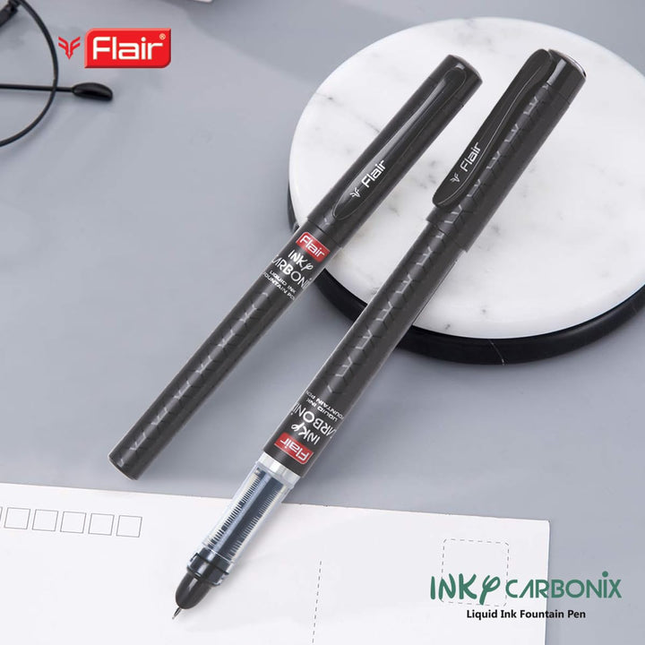 Flair Carbonix Inky Fountain Pen - Bbag | India’s Best Online Stationery Store