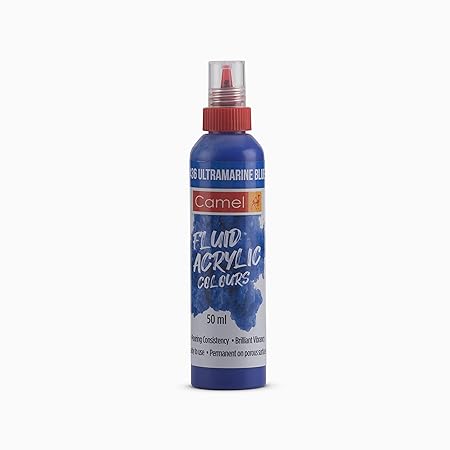 Ultramarine Blue Camel Fluid Acrylic Colour