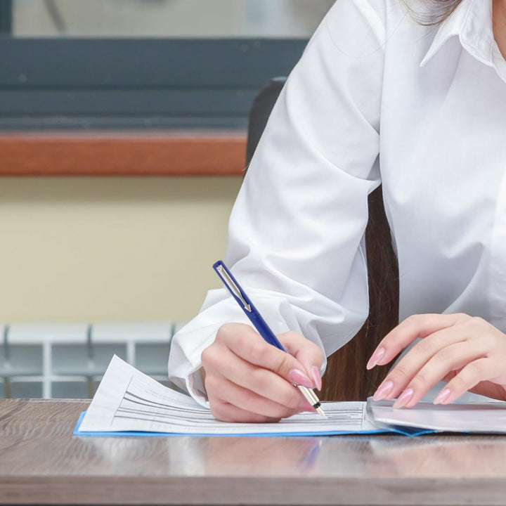 Parker Vector Standard Calligraphy With Stainless Steel Trim Fountain Pen - Bbag | India’s Best Online Stationery Store