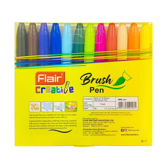 Flair Creative Brush Pen - Bbag | India’s Best Online Stationery Store