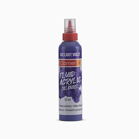Light Violet Camel Fluid Acrylic Colour