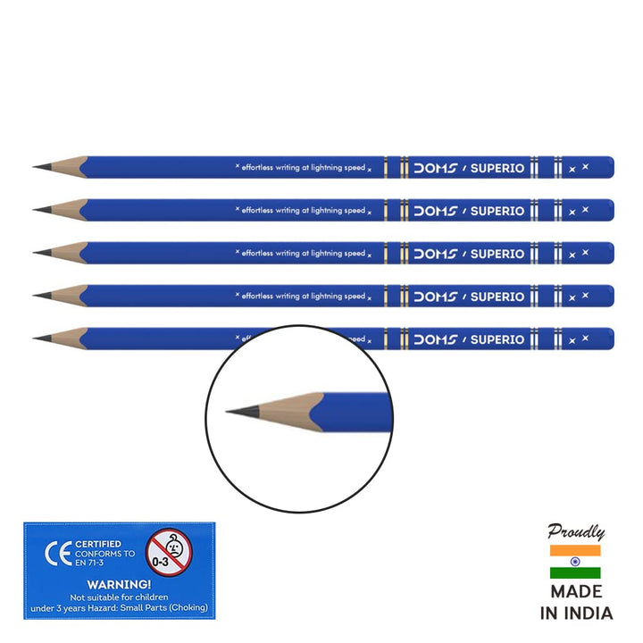 DOMS Superio Pencil - Bbag | India’s Best Online Stationery Store
