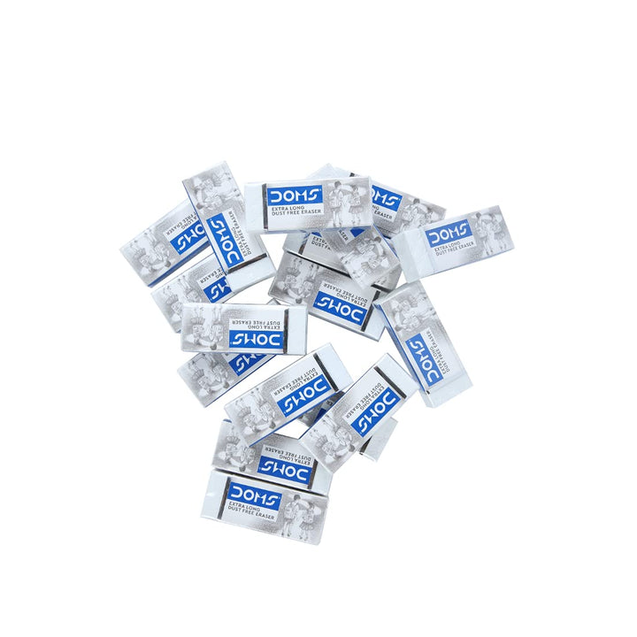 DOMS Extra Long Dust Free Eraser - Bbag | India’s Best Online Stationery Store