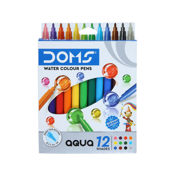 DOMS Aqua Water Colour Pen - Bbag | India’s Best Online Stationery Store