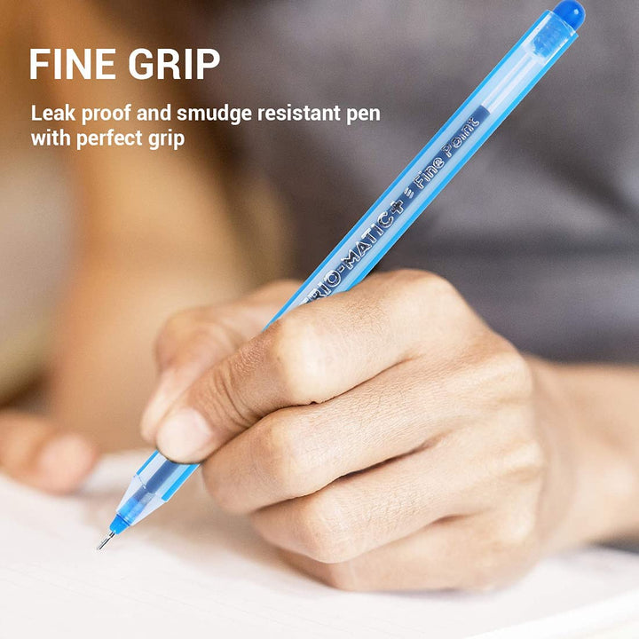 DOMS Triomatic Triangular Ball Pen - Bbag | India’s Best Online Stationery Store