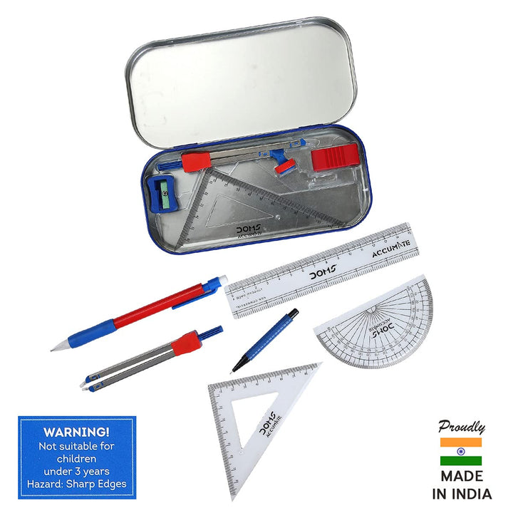 Doms Accumate Geometry Box - Bbag | India’s Best Online Stationery Store