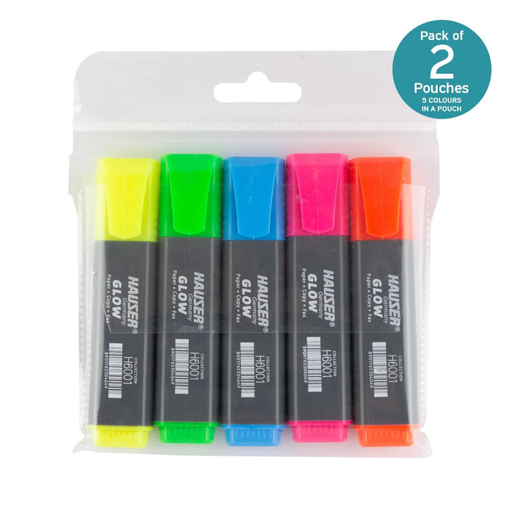 Hauser Glow Hi-lighter - Bbag | India’s Best Online Stationery Store