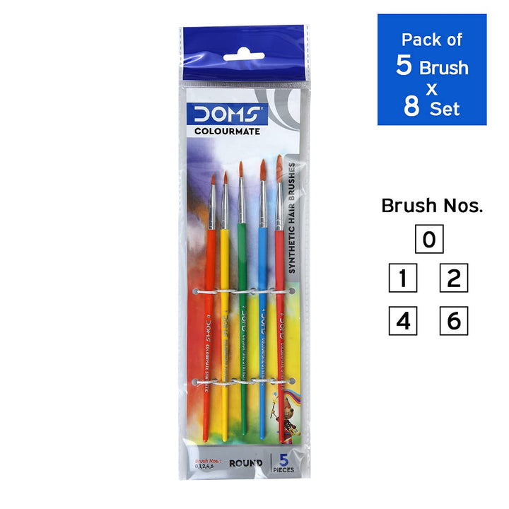 Doms Colourmate Synthetic Brushes