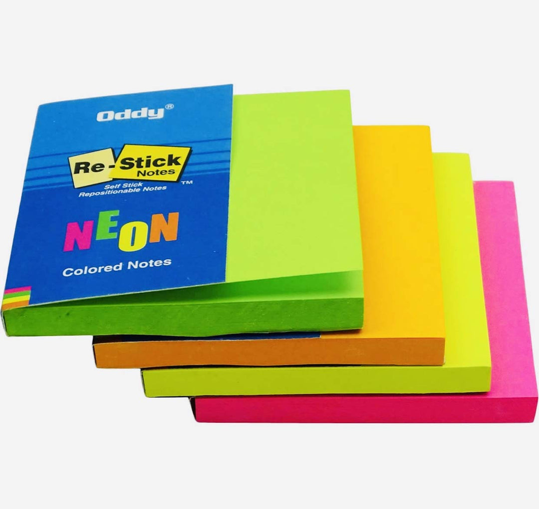 Oddy ReStick Sticky Notes - Bbag | India’s Best Online Stationery Store