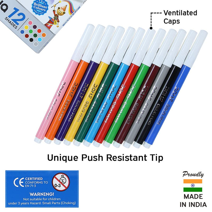 DOMS Aqua Water Colour Pen - Bbag | India’s Best Online Stationery Store