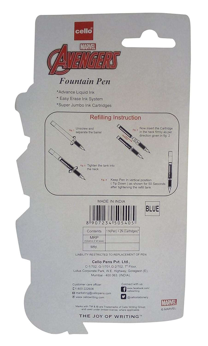 Cello Avengers Fountain Pen