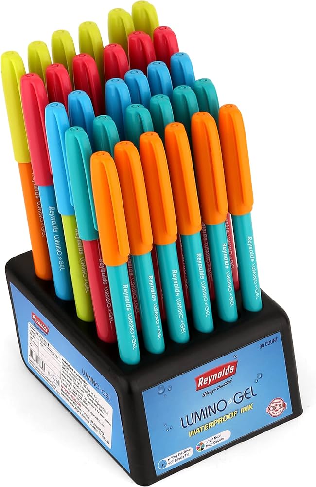 Reynolds Lumino Gel Pen - Bbag | India’s Best Online Stationery Store
