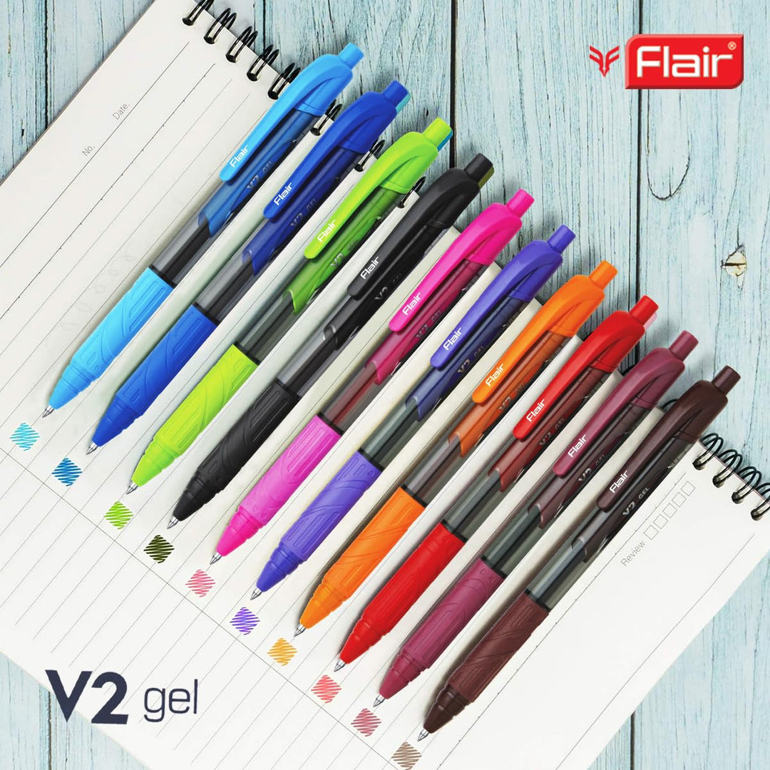 Flair V2 Gel Multicolor Gel Pen - Bbag | India’s Best Online Stationery Store