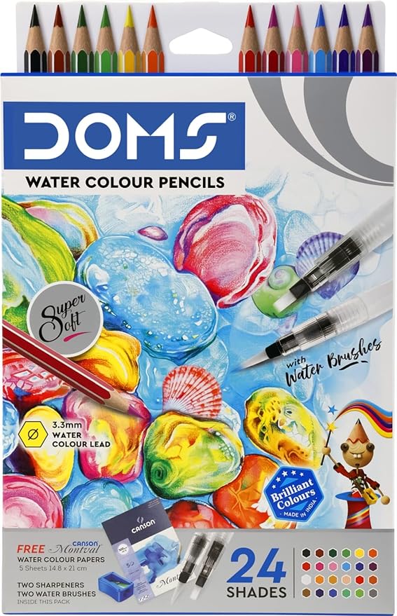 DOMS Water Colour Pencils