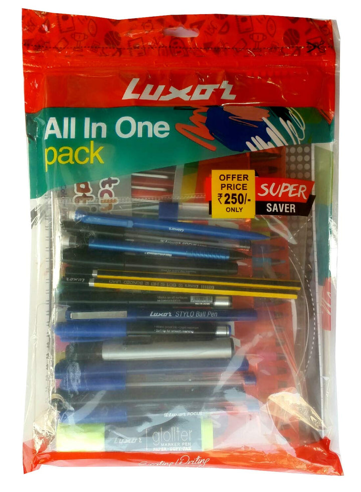 Luxor All In One Pack kit - Bbag | India’s Best Online Stationery Store