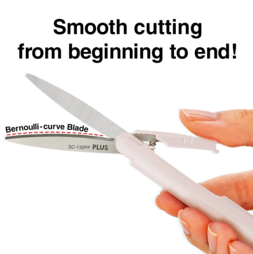 Plus Japan Twiggy Fluorine Coated With Bernoulli-curve Blade for Smooth Cutting From Beginning to end!
