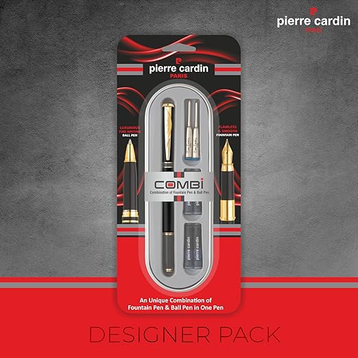 Pierre Cardin Premium Combi Pen - Ball & Fountain Pen Combo
