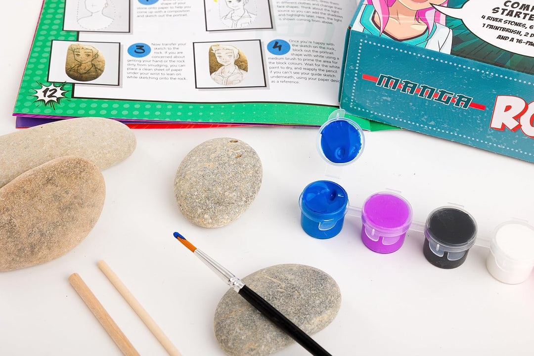 Bookoli Manga Rock Painting Kit