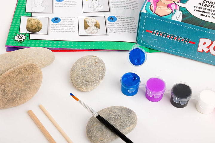 Bookoli Manga Rock Painting Kit