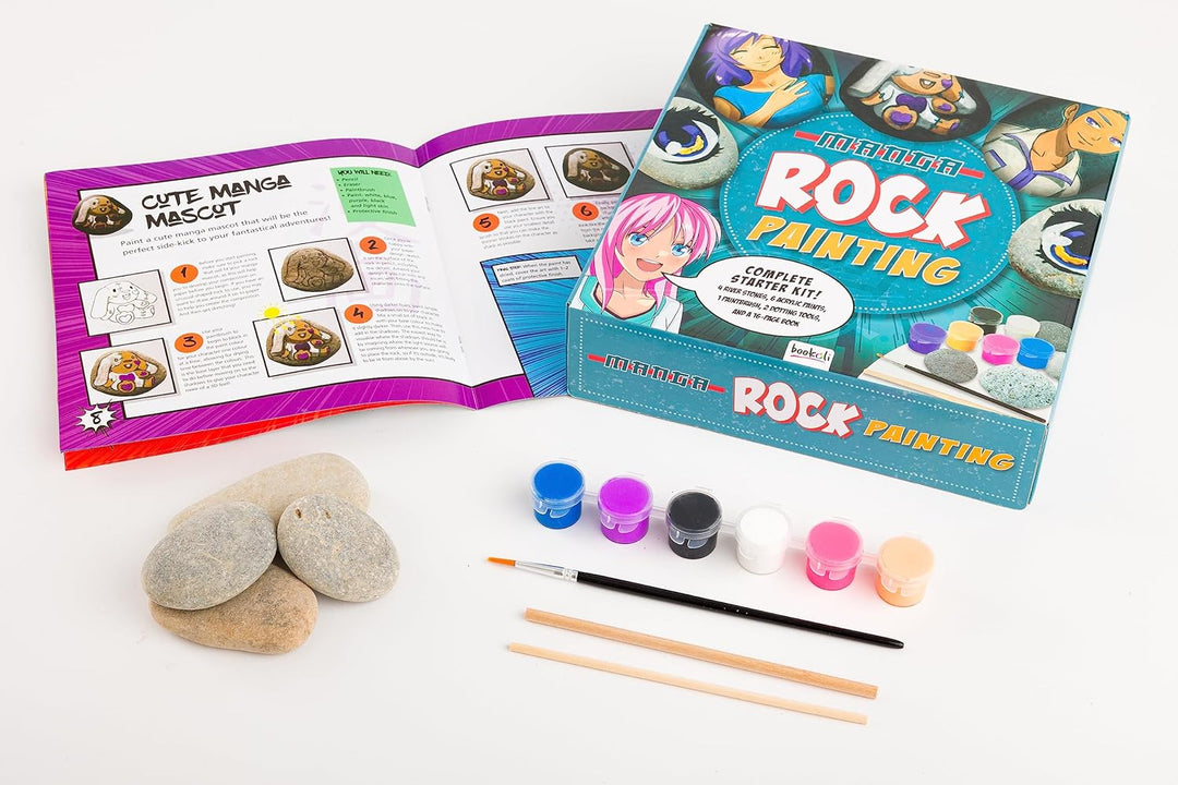 Bookoli Manga Rock Painting Kit