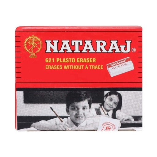 Nataraj 621 Plasto Eraser - Bbag | India’s Best Online Stationery Store