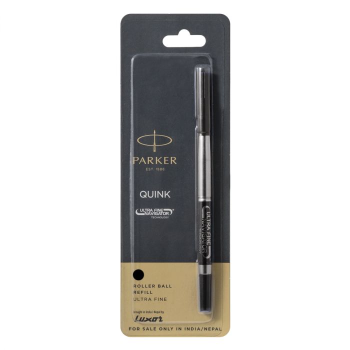 Parker Quink Ultra Fine Navigator Roller Ball Refill - Bbag | India’s Best Online Stationery Store