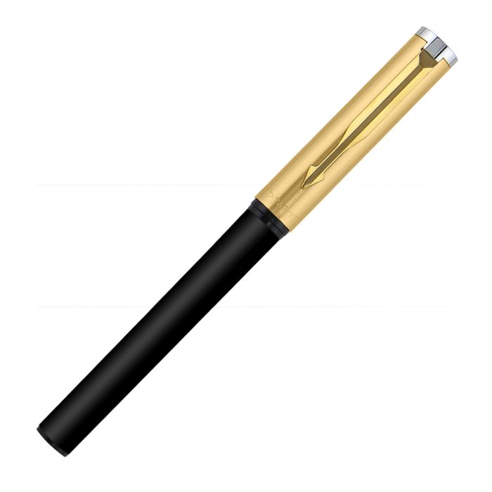 Parker Beta Premium Gold With Gold Trim Fountain Pen - Bbag | India’s Best Online Stationery Store
