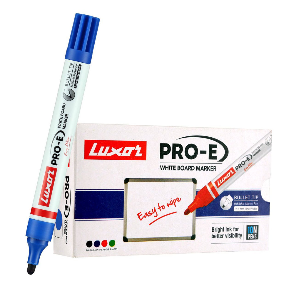 Luxor Pro E White Board Marker - Bbag | India’s Best Online Stationery Store