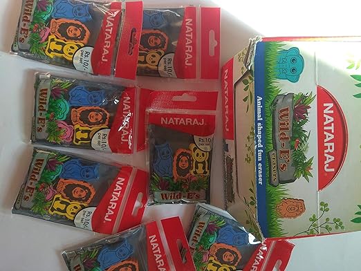 Nataraj Wild-E's Eraser - Bbag | India’s Best Online Stationery Store