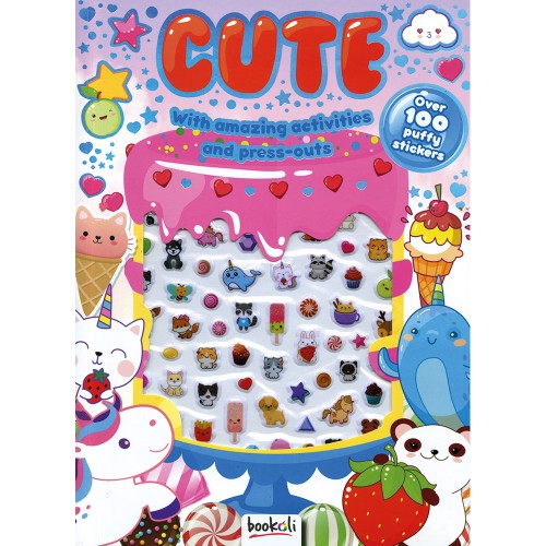 bookoli ltd.-Cute: With Amazing Activities and Press-outs
