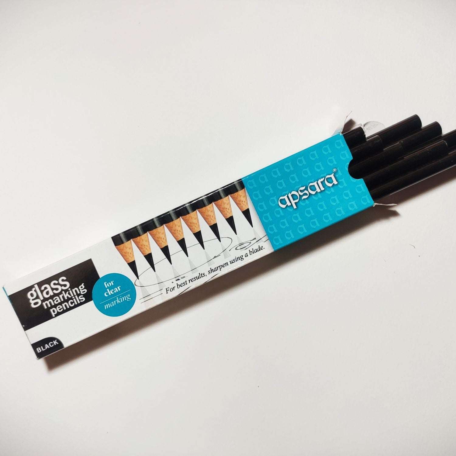 Apsara Glass Marking Pencils Precision Marking on Glass Surfaces