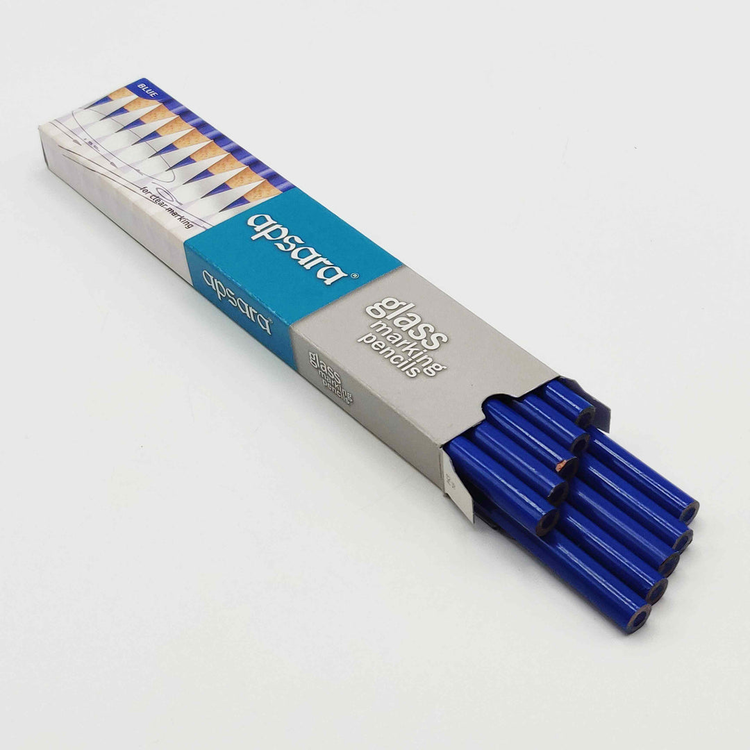 Blue Apsara Glass Marking Pencils Box 
